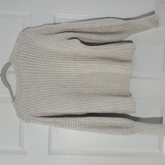 Splendid Chunky Knit Cream Color Sweater Size Small - Picture 5 of 10